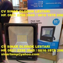 Lampu Sorot LED 100 Watt Kuning Warmwhite 3000K